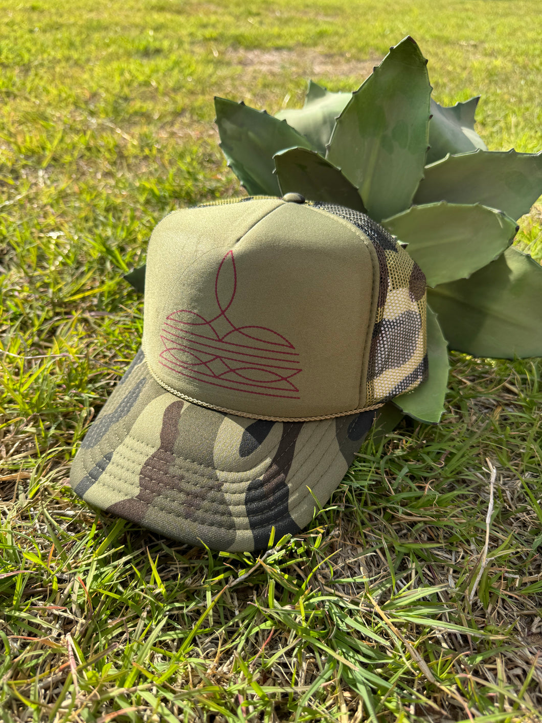 Camo Boot Stitch