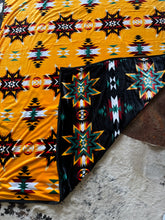 Load image into Gallery viewer, Yellow Multi Colored Star Blanket

