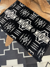 Load image into Gallery viewer, Lilac BW/ BW Aztec Blanket
