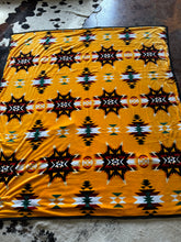 Load image into Gallery viewer, Yellow Multi Colored Star Blanket
