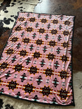 Load image into Gallery viewer, Bubblegum Multi Colored Star Blanket
