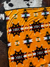 Load image into Gallery viewer, Yellow Multi Colored Star Blanket
